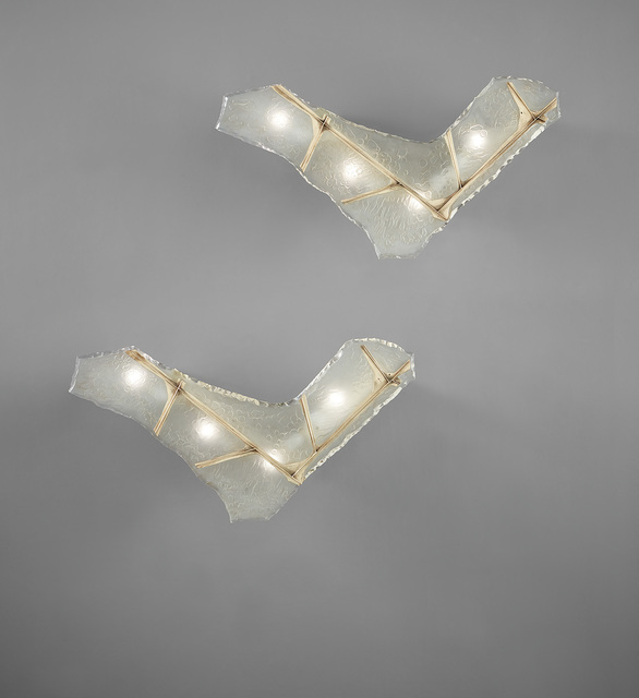 Max Ingrand, ‘Pair of wall lights, model no. 1844’, circa 1960, Phillips