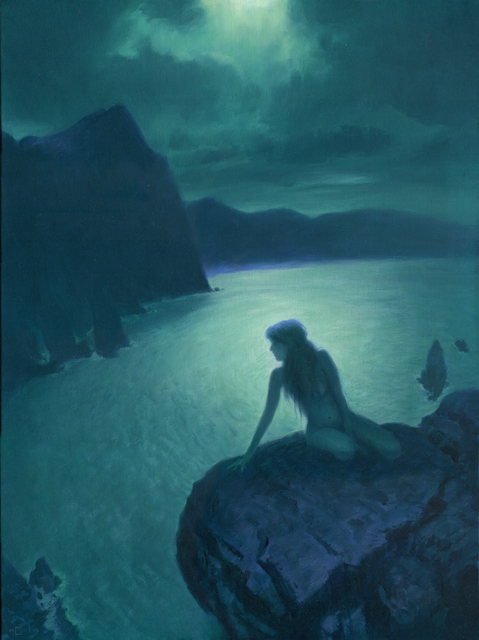 Mark Harrison, ‘Midnight Bay’, 2017, Painting, Oil on linen, IX Gallery