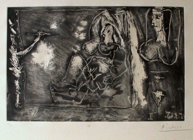 Pablo Picasso, ‘Dans l'Atelier’, 1965, Wallector