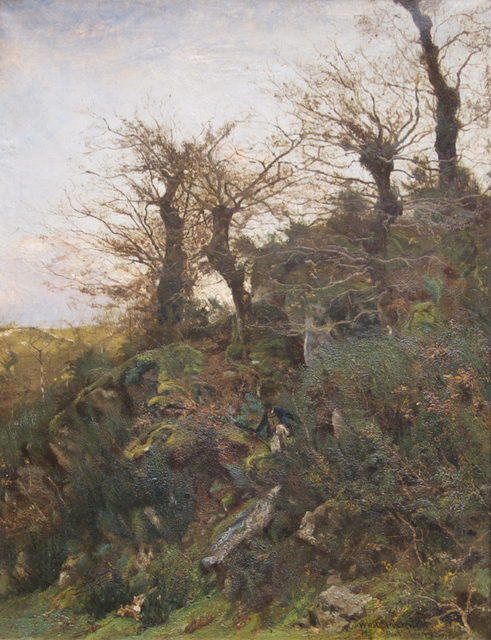 William Lamb Picknell, ‘Hunting, Pont-Aven’, 1887, Painting, Oil on canvas, Taylor | Graham