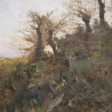 William Lamb Picknell, Hunting, Pont-Aven (1887)