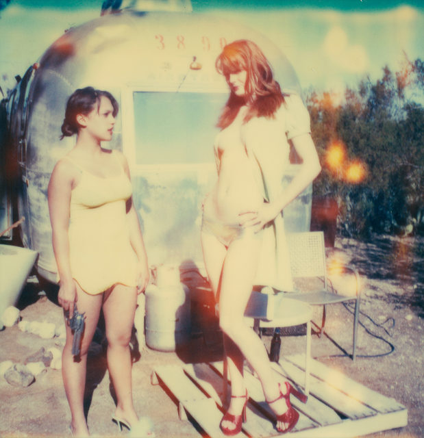 Stefanie Schneider, ‘Daisy and Austin in front of Trailer (Till Death Do Us Part)’, 2005, Instantdreams