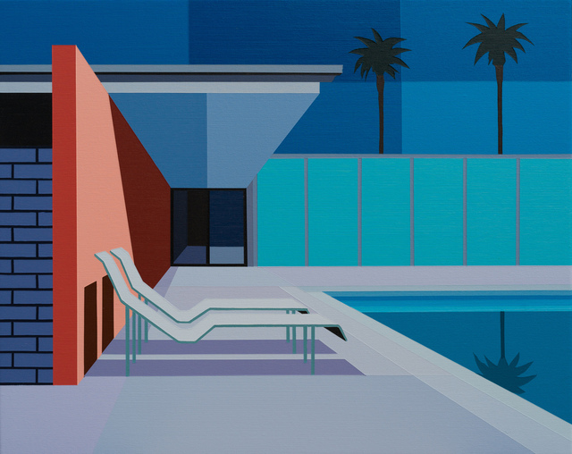 Andy Burgess, ‘California Living’, 2019, Painting, Acrylic on Canvas, Cynthia Corbett Gallery