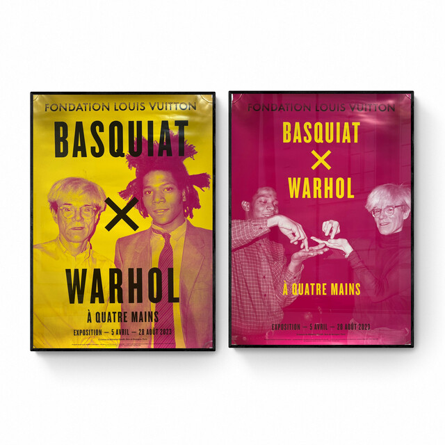 Basquiat x Warhol at the Fondation Louis Vuitton until August 28, 2023