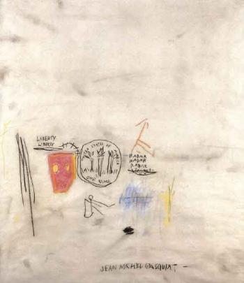 Jean-Michel Basquiat - Liberty, liberty