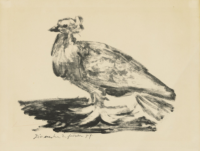 Pablo Picasso, ‘Le gros pigeon’, 1947, Print, Lithograph on Arches wove paper, Christie's