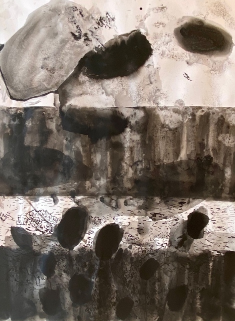 Alfredo Gisholt, ‘Maine Seacoast #16’, 2020, Drawing, Collage or other Work on Paper, Mixed Media on Paper, Deborah Colton Gallery