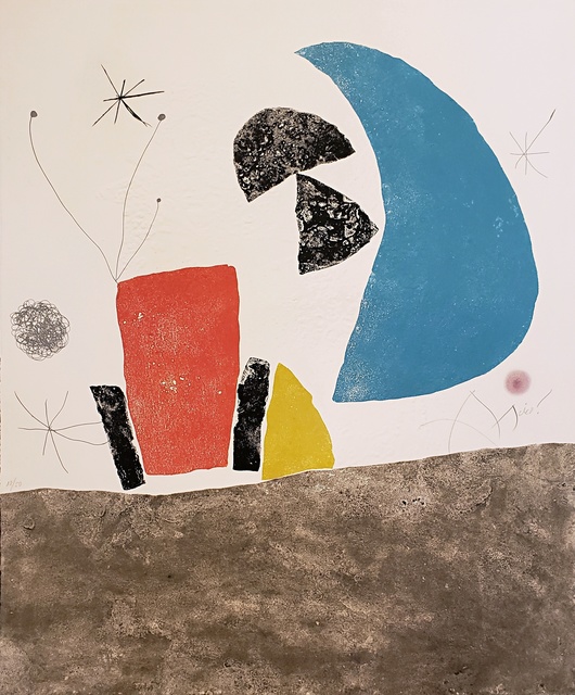Joan Miró, ‘Plate Eight, from Espriu-Miro ’, 1975, Off The Wall Gallery