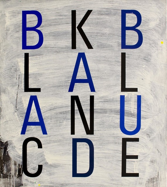 Enn Erisalu, ‘Black and Blue’, 1990, Gallery Jones