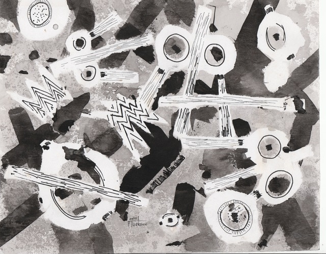 Patrick Tagoe-Turkson, ‘Adomba (Bells)’, ca. 2010, Print, Canvas, Nubuke Foundation (Ghana)