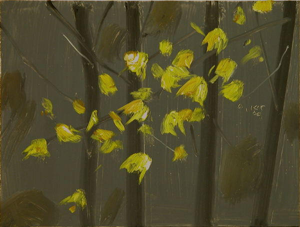 Alex Katz, ‘Yellow Leaves #5’, 2006, Rosenbaum Contemporary