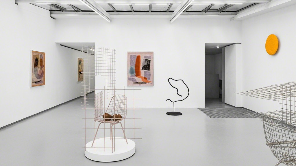 Exhibition view, "Mid-Century Consensus" a solo show by David Renggli. © Photo: Grégory Copitet - Courtesy of the artist and Valentin, Paris. Exhibition view, "Mid-Century Consensus" a solo show by David Renggli. © Photo: Grégory Copitet - Courtesy of the artist and Valentin, Paris.