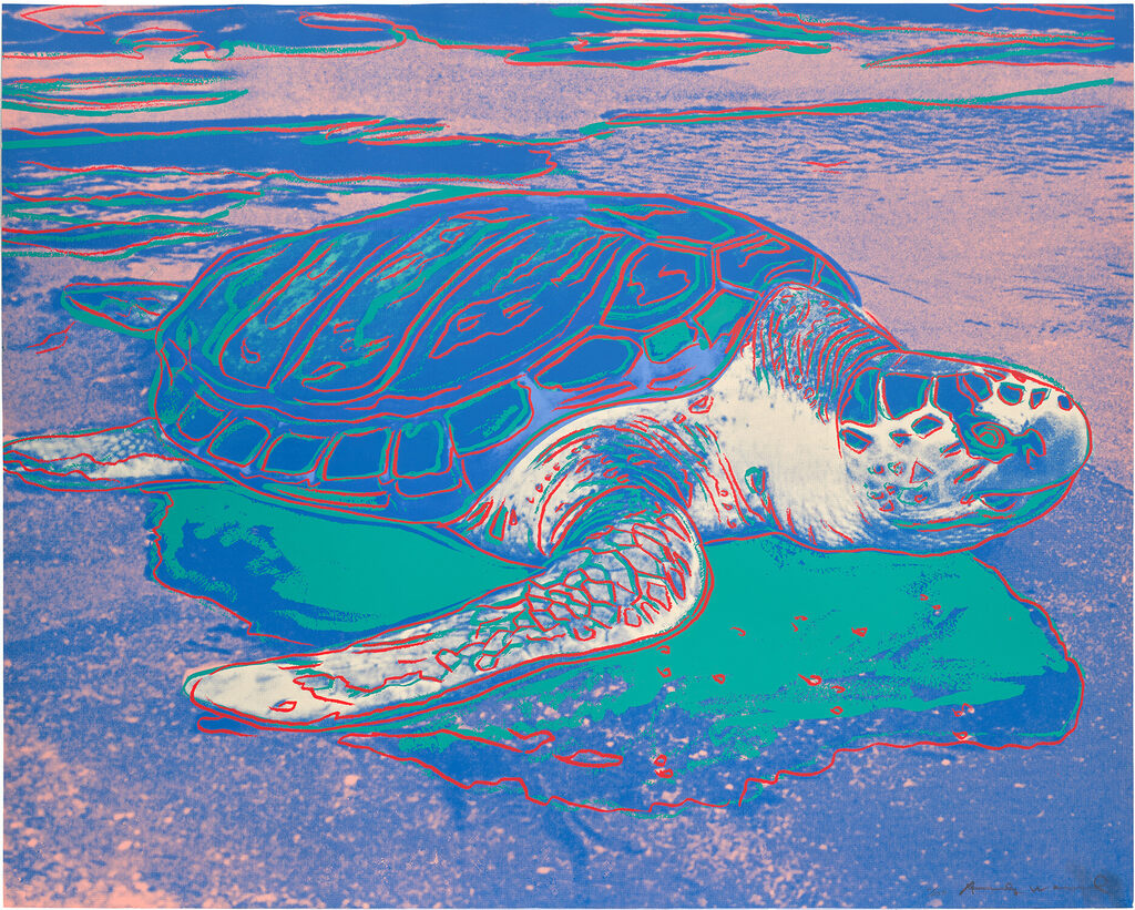 Andy Warhol - Turtle (F. & S. 360A)