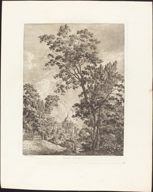 Jacob Wilhelm Mechau, ‘Castella Gandolfo’, 1792, National Gallery of Art, Washington, D.C.