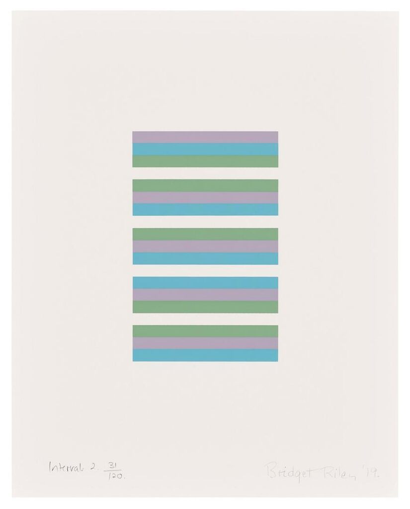Bridget Riley - Intervals 2