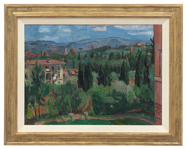 Hans Purrmann, ‘Blick über Florenz’, 1935, Painting, Oil on canvas, Ludorff