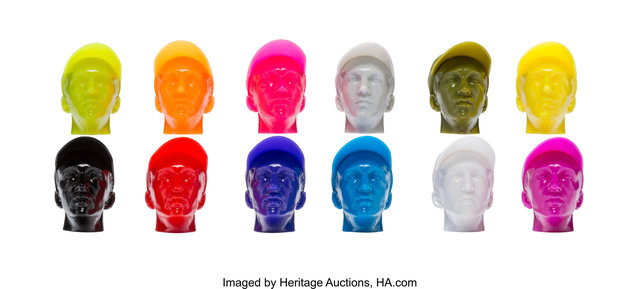 KAWS, ‘Permanent Thirty-Three Heads, set of twelve’, 2008, Heritage Auctions
