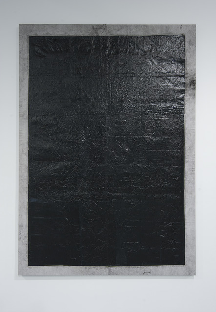 Joël Andrianomearisoa, ‘Cartography of Desire’, 2019, Painting, Bed linen, silk paper and varnish, Sabrina Amrani