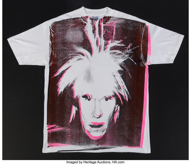 Andy Warhol, ‘Self-Portrait with Fright Wig’, circa 1986, Heritage Auctions