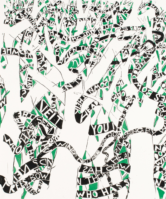 Trenton Doyle Hancock, ‘548 First St. NE’, 2012, Print, Silkscreen, photogravure, etching, lithography, linen-covered portfolio box, Island Press