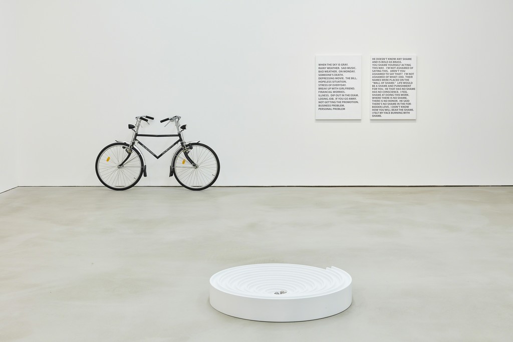 Installation View at Words Just for You. Photo: Keith Park. Image provided by Kukje Gallery. Installation View at Words Just for You. Photo: Keith Park. Image provided by Kukje Gallery.