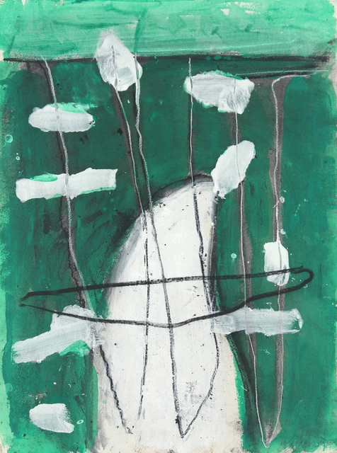 John Walker (b.1939), ‘Study for Touch’, 2015, Drawing, Collage or other Work on Paper, Acrylic, charcoal and chalk on paper, New York Studio School