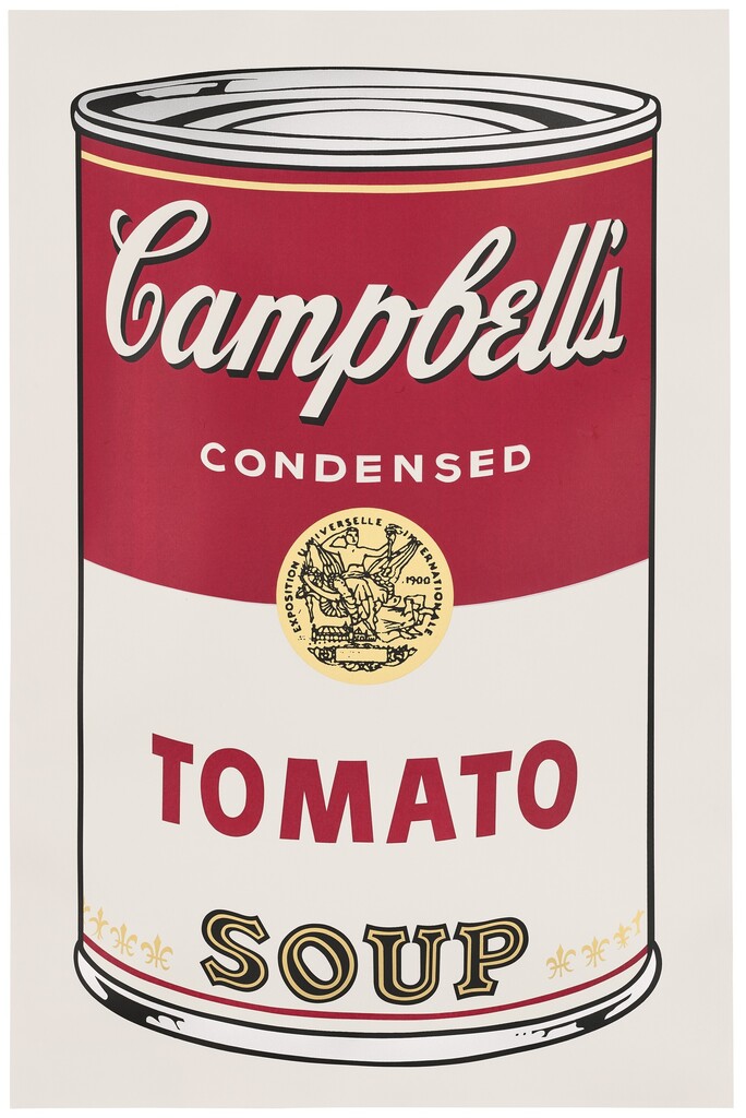 Andy Warhol - Tomato Soup, from: Campbell's Soup I
