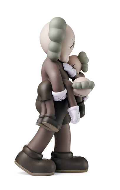 KAWS, ‘KAWS Clean Slate Brown Companion ’, 2018, Sculpture, Vinyl Cast Resin Figurine, Lot 180