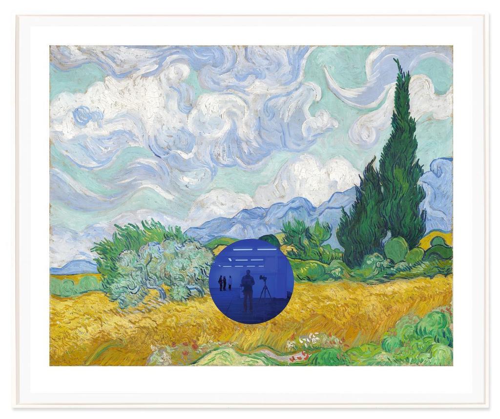Jeff Koons - GAZING BALL (VAN GOGH WHEATFIELD WITH CYPRESSES)