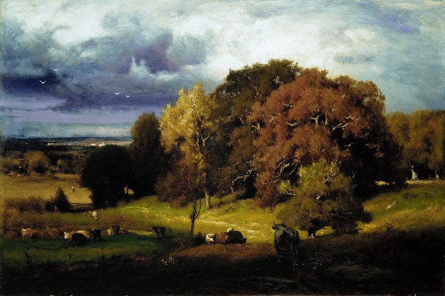 George Inness, ‘Autumn Oaks’, ca. 1878, The Metropolitan Museum of Art