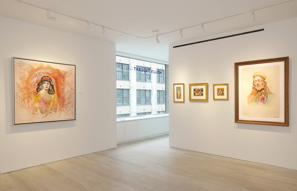 Audrey Flack: Master Drawings from Crivelli to Pollock - Installation view Audrey Flack: Master Drawings from Crivelli to Pollock - Installation view