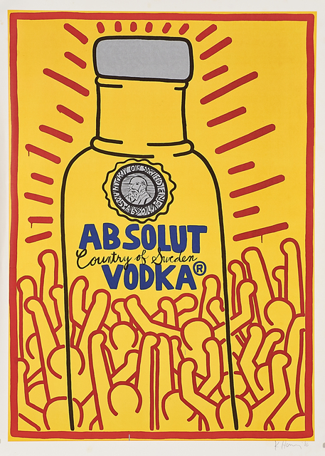 Keith Haring, ‘Absolut Haring’, 1986, Rago/Wright