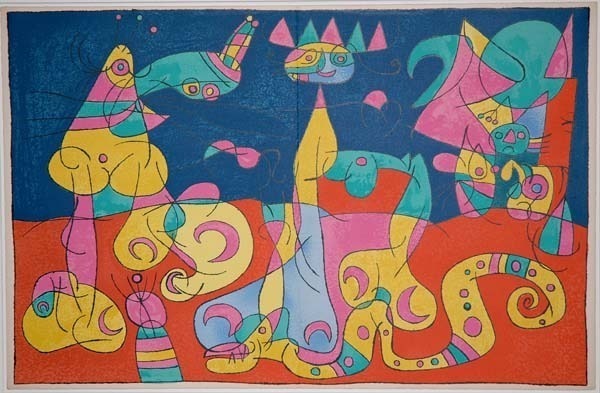 Joan Miró, ‘IV. Ubu Roi: La Revue’, 1966, Contessa Gallery