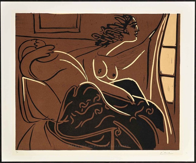 Pablo Picasso, ‘Woman Looking Out a Window (B.925)’, 1959, Martin Lawrence Galleries