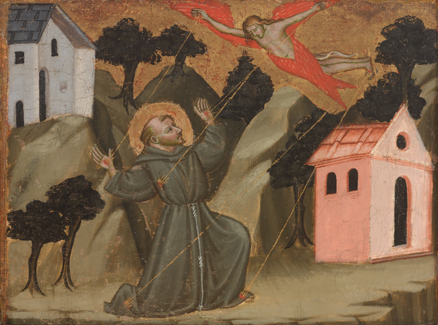 Mariotto di Nardo, ‘Saint Francis Receiving the Stigmata’, ca. 1408, RISD Museum