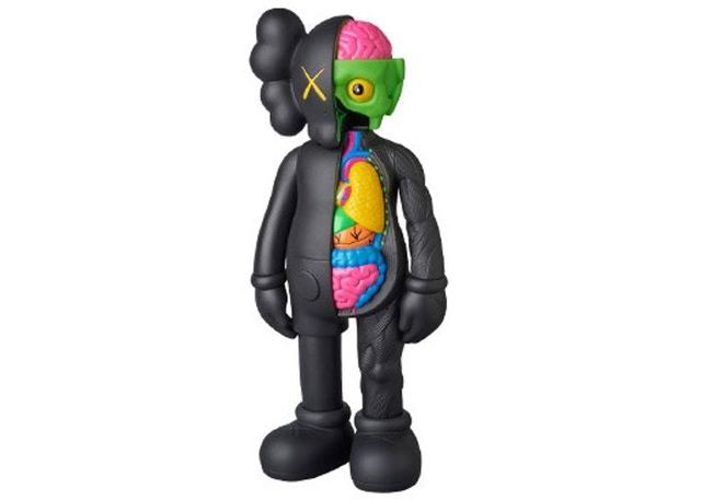 KAWS, ‘Companion Flayed, Black (Open Edition)’, 2016, Sculpture, Painted Cast Vinyl, Curator Style