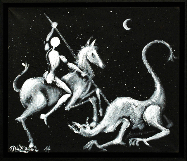 Jérôme Mesnager, ‘Saint Georges Et Le Dragon (réf.64, 2014)’, 2014, Galerie Art Jingle