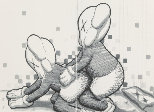 KAWS, ‘Untitled’, 2002, Print, Silkscreen in colors on Polyart stock, Heritage Auctions