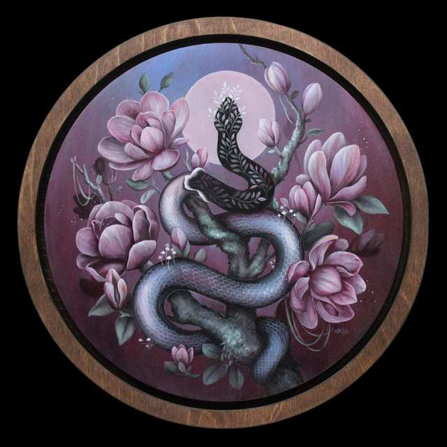 Kimera Wachna, ‘At the End is the Beginning’, 2020, Painting, Acrylic on wood, Haven Gallery