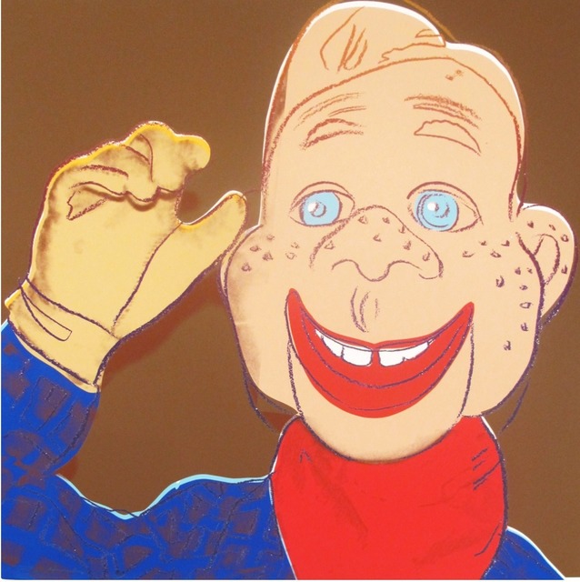 Andy Warhol, ‘Howdy Doody (from Myths)’, 1981, Print, Synthetic Polymer and Silkscreen Inks on Canvas, Lush Art Agency