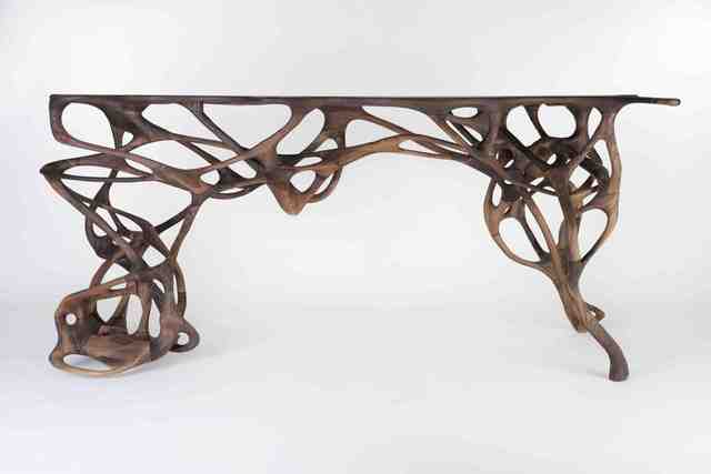 Mathias Bengtsson, ‘Growth Table’, 2014, Walnut, Galerie Maria Wettergren