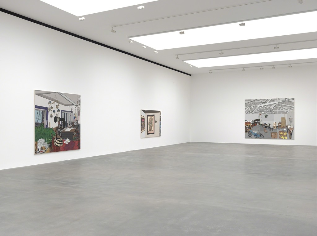 All artworks © Jonas Wood. Courtesy the artist and Gagosian Gallery. Installation photography: Mike Bruce. All artworks © Jonas Wood. Courtesy the artist and Gagosian Gallery. Installation photography: Mike Bruce.