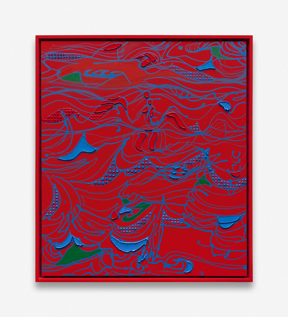 Keltie Ferris, ‘High Kicks’, 2019, Painting, Oil and acrylic on canvas, in the artist's frame, Kadel Willborn