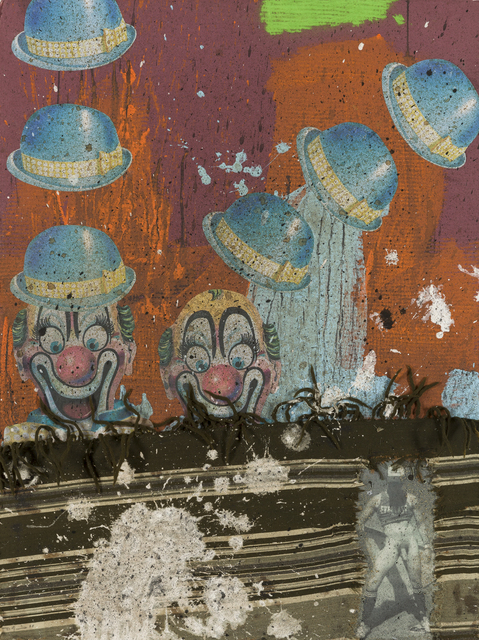 Don Joint, ‘Waldemeer Twins II’, 2010, Drawing, Collage or other Work on Paper, Mixed media collage, Childs Gallery