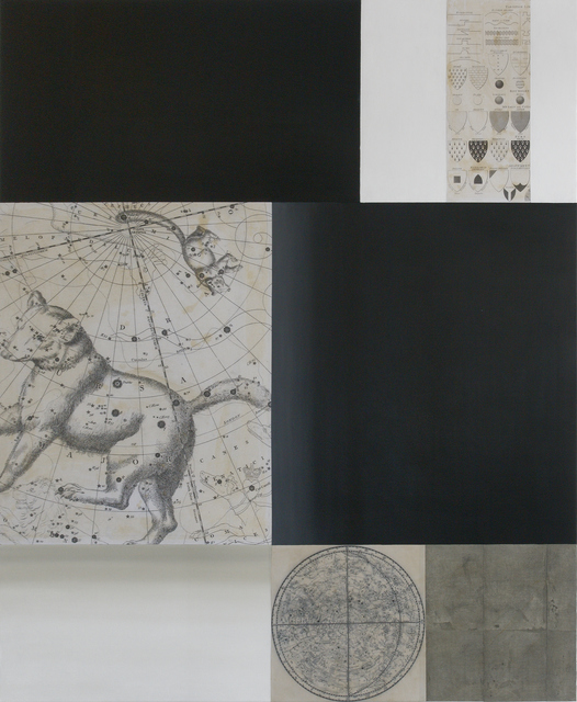 Mitch Jones, ‘Stargazers and God's, She Bear’, 2017, Painting, Oil and mixed media on canvas over panel, Andrea Schwartz Gallery