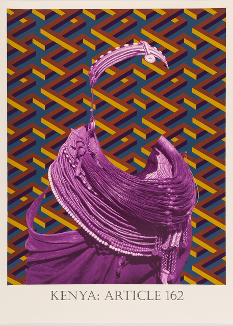 Matt Smith, ‘Kenya: Article 162’, 2019, Print, Silkscreen Print on Handmade Indian Cotton Paper, Cynthia Corbett Gallery