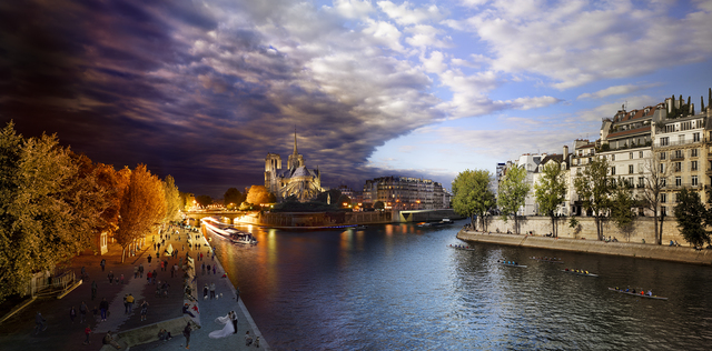 Stephen Wilkes, ‘Pont de la Tournelle, Paris’, 2013, Bryce Wolkowitz Gallery
