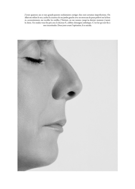 Sophie Calle, ‘Le Nez / The Plastic Surgery *’, Print, Digital print on 100% cotton paper, Perrotin