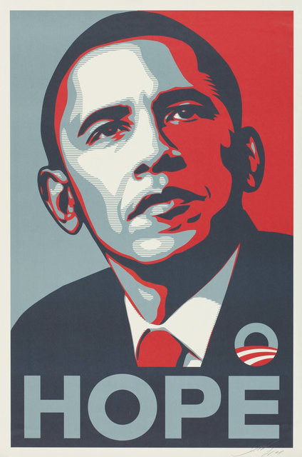 Shepard Fairey (OBEY), ‘Hope’, 2008, Heritage Auctions