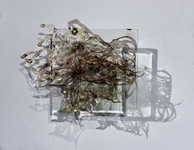 Julia Sinelnikova, ‘Reveals and Sprites, Number 34’, 2017, Mixed Media, Hand cut mylar, acetate, resin, acrylic, Wallplay